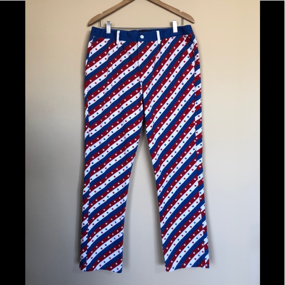 Tipsyelves Stars/Stripes Pants XL